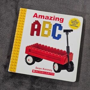 Scholastic Amazing ABC Book LEGO‎ Creations Alphabet Learning
